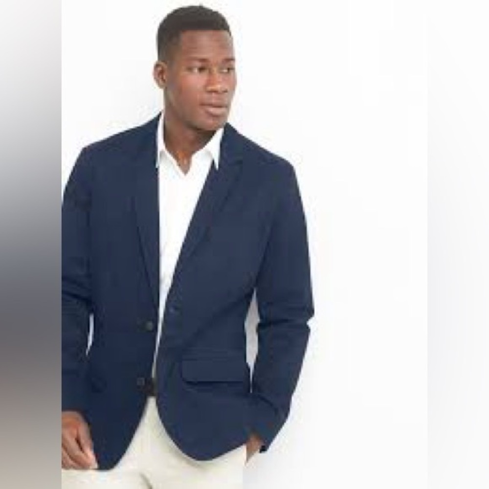 Gap Men’s Single Breasted Two Button Navy Blazer Size XS